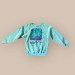 Vintage kids cambria ca long sleeve crew neck sweater